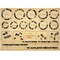 Bead Boards for Jewelry Making, Thicken Bamboo Beading Board for Jewelry Bracelet Making, Bracelet Bead Board, Bracelet Bead Board for Bracelet, Jewelry Making Supplies 15.3x 11.2x0.5 Inches